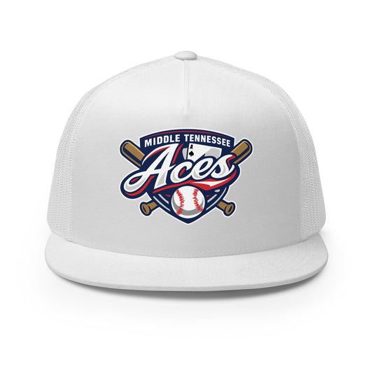 Performance | 5 Panel Trucker Cap | Middle TN Aces 8u