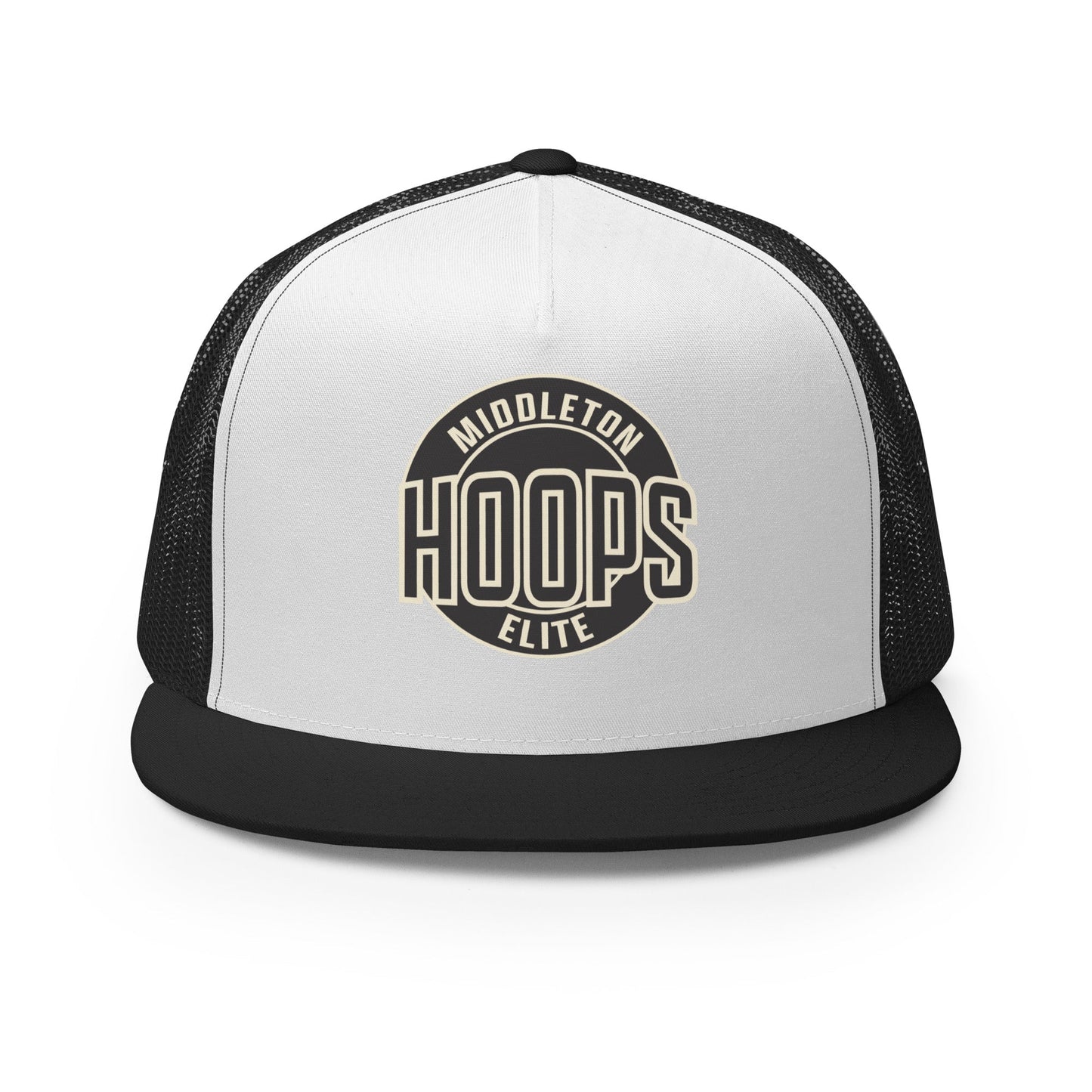 Performance | 5 Panel Trucker Cap | Middleton Hoops Elite | Hoops Logo Logo