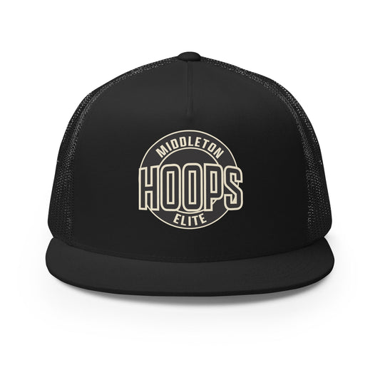 Performance | 5 Panel Trucker Cap | Middleton Hoops Elite | Hoops Logo Logo