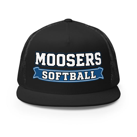 Performance | 5 Panel Trucker Cap | Moosers | Moose Diamond Mark Logo