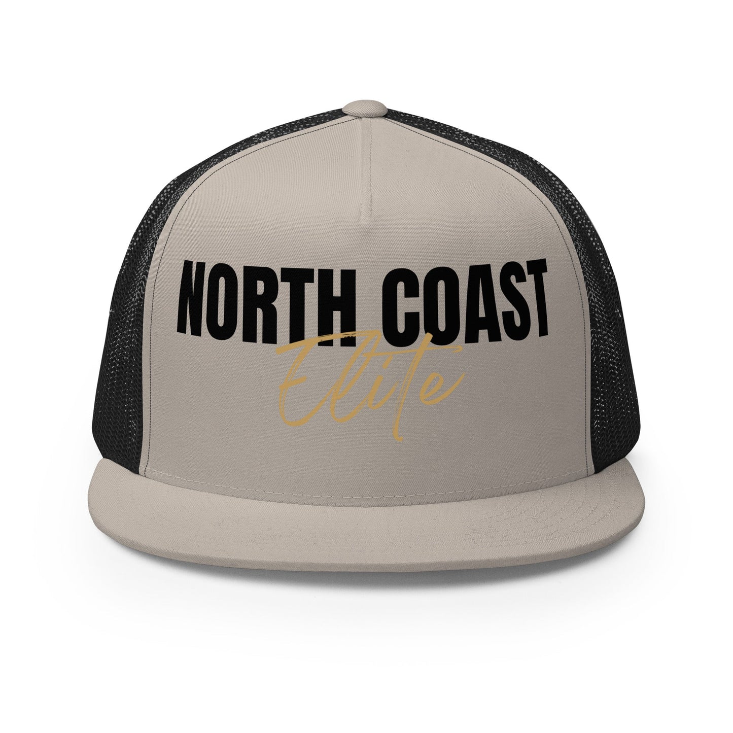 Performance | 5 Panel Trucker Cap | North Coast Elite Inc | Script Logo