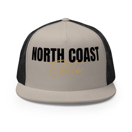 Performance | 5 Panel Trucker Cap | North Coast Elite Inc | Script Logo
