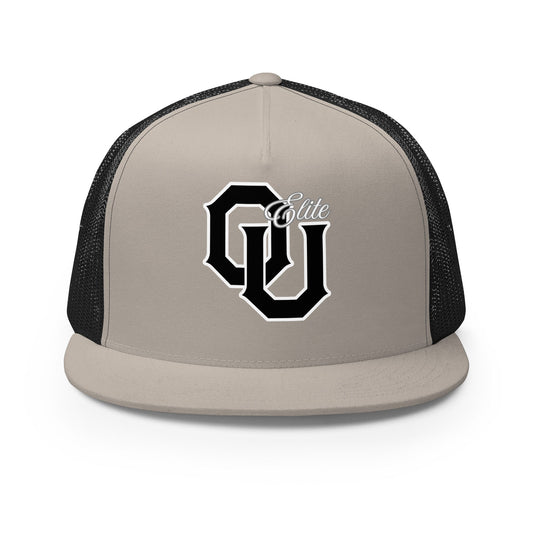 Performance | 5 Panel Trucker Cap | OUE | Mark Logo