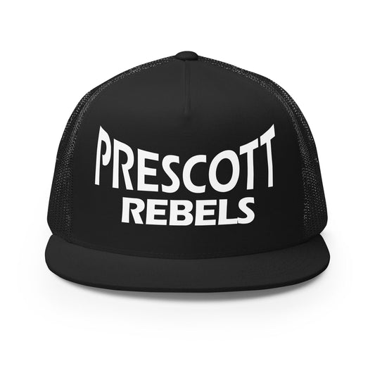 Performance | 5 Panel Trucker Cap | Rebels baseball club | Vanguard Logo