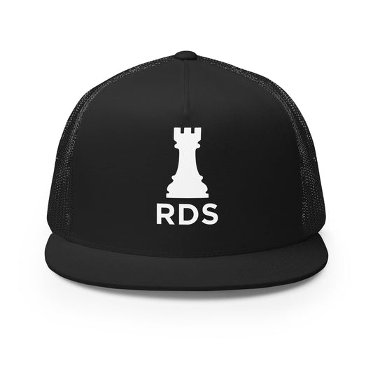 Performance | 5 Panel Trucker Cap | Rook Defense Solutions | Crest Logo