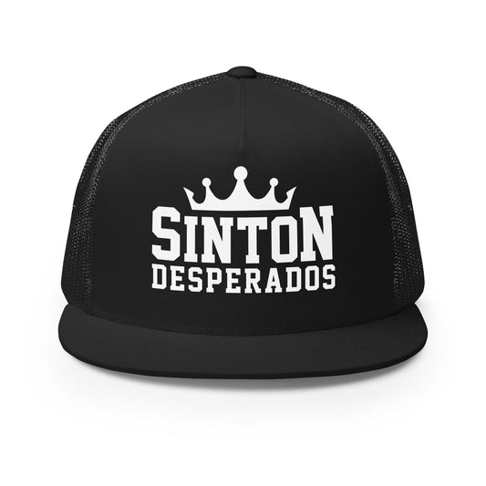 Performance | 5 Panel Trucker Cap | Sinton Desperados Baseball | Ridge Varsity Logo