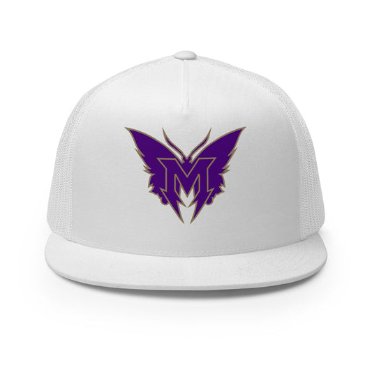 Performance | 5 Panel Trucker Cap | SoCal Monarchs | Emblem Logo