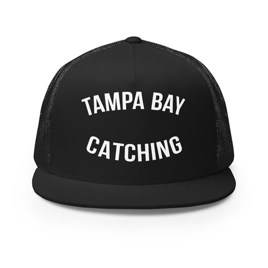 Performance | 5 Panel Trucker Cap | Tampa Bay Catching | Script Logo