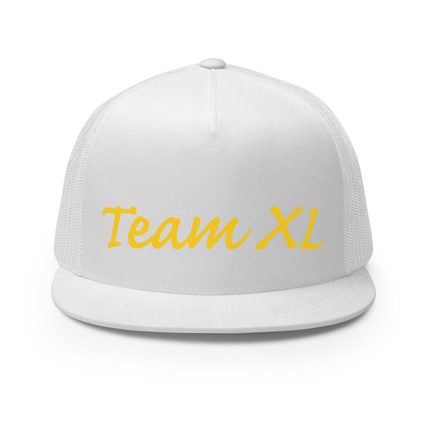 Performance | 5 Panel Trucker Cap | Team XL | Modern Script Logo
