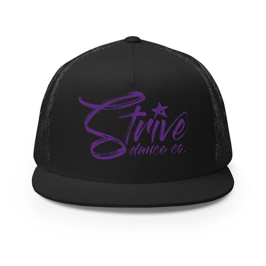 Performance | 5 Panel Trucker Cap | The Dancer's Place | Strive Dance Company