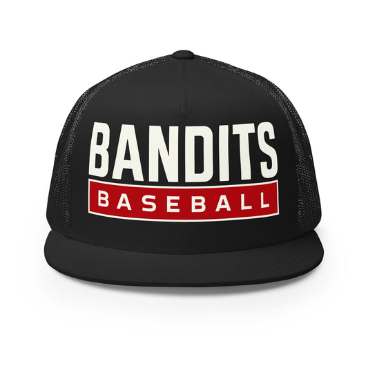 Performance | 5 Panel Trucker Cap | Tri - City Baseball | Varsity Script Logo