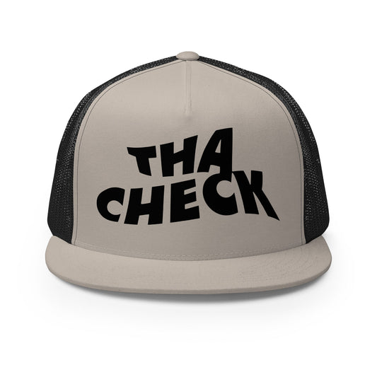 Performance | 5 Panel Trucker Cap | Uncheckable | Tha Check Logo