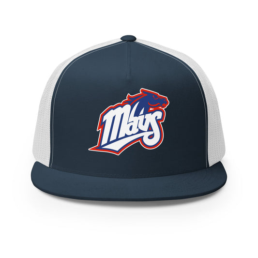 Performance | 5 Panel Trucker Cap | Upper Makefield Mavs Fastpitch | Mavs Logo