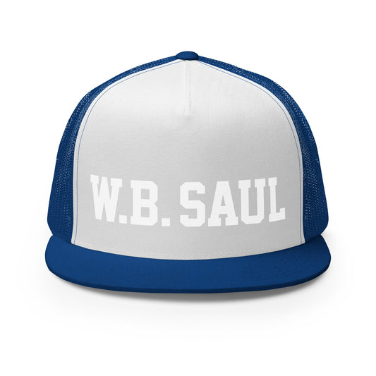 Performance | 5 Panel Trucker Cap | W.B.Saul Razorbacks | Crest Logo