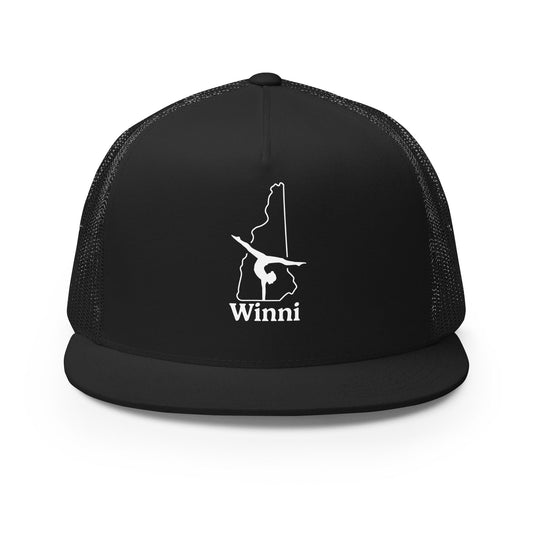 Performance | 5 Panel Trucker Cap | Winni Gymnastics | NH Logo