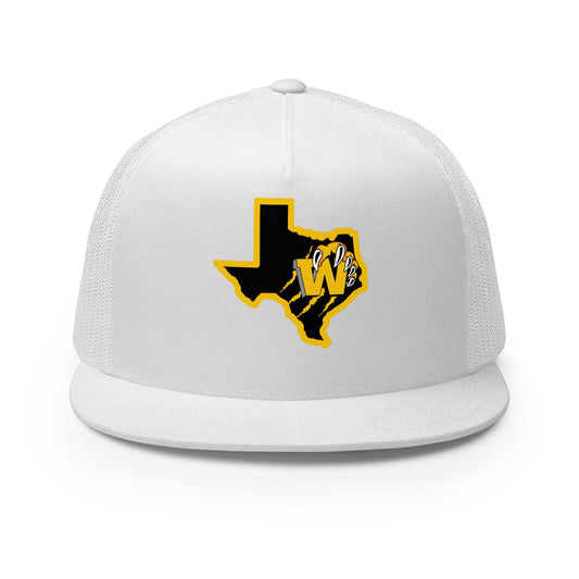 Performance | 5 Panel Trucker Cap | WYSA | Texas Logo