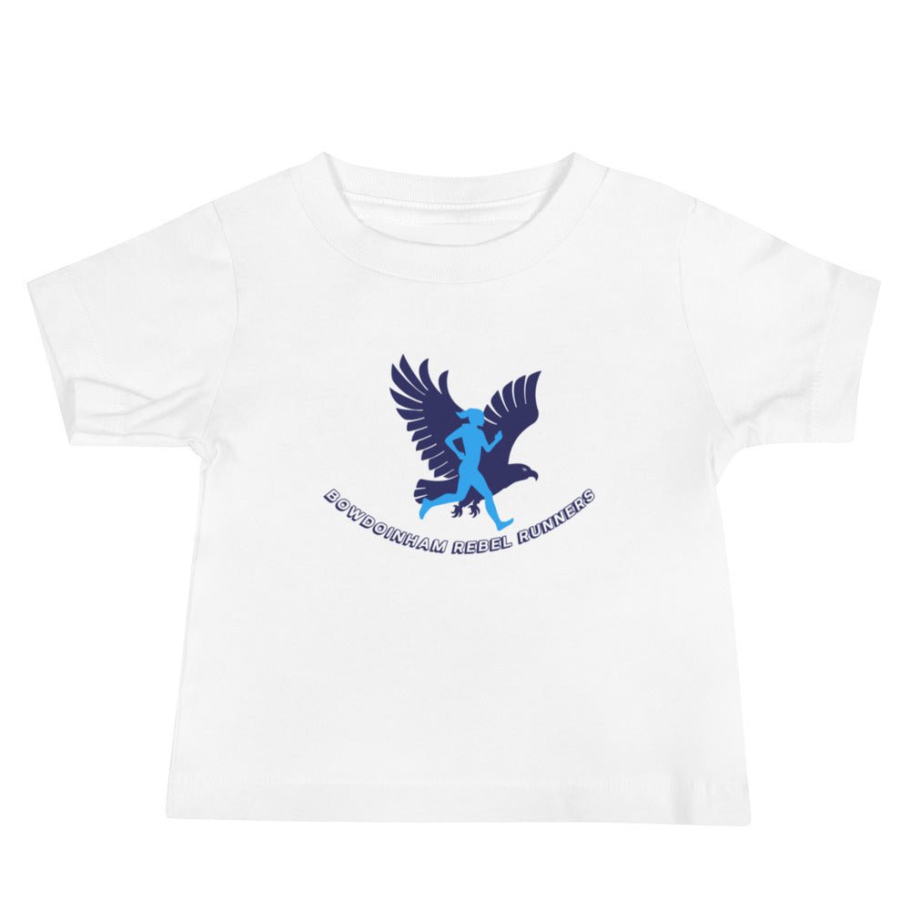Performance | Baby T-Shirt | Bowdoinham Rebel Runners | Emblem Logo