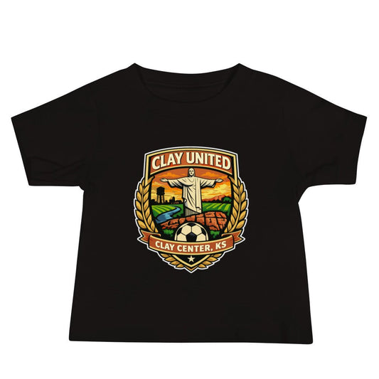 Performance | Baby T-Shirt | Clay United | Crest Logo