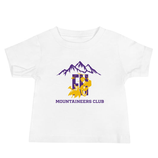 Performance | Baby T-Shirt | Friday Harbor High School Mountaineers Club | Mountaineers Logo