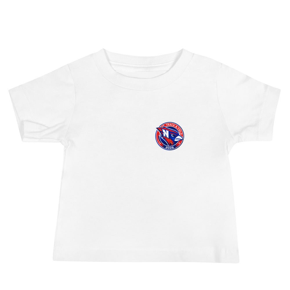 Performance | Baby T-Shirt | Hunter | Track & Field Badge Logo