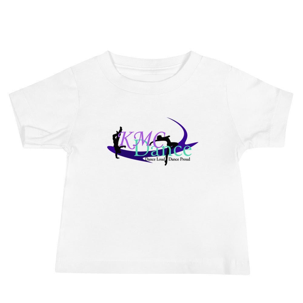 Performance | Baby T-Shirt | KMC Dance & Gymnastics | Emblem Logo