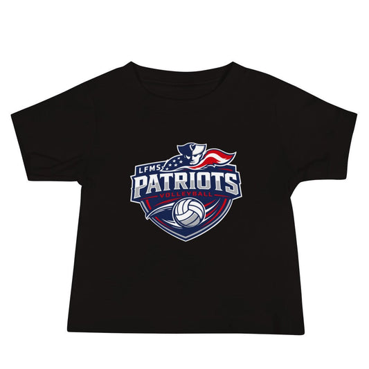 Performance | Baby T-Shirt | LFMS Athletics | Patriots Volleyball Logo