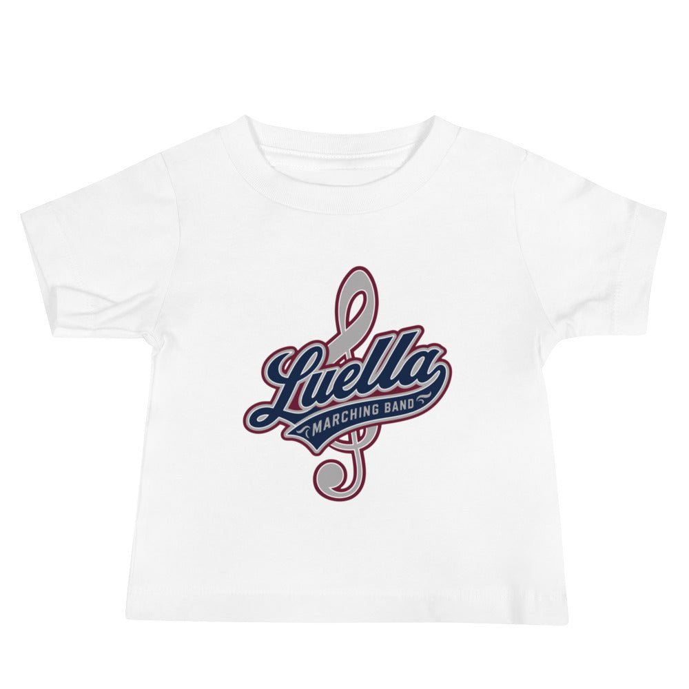 Performance | Baby T-Shirt | Luella High School Marching Band | Crest Logo