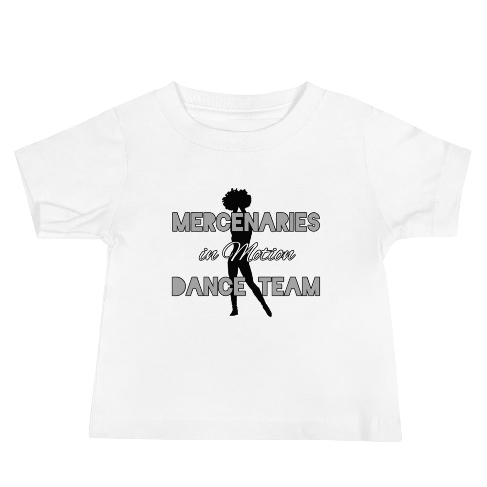 Performance | Baby T-Shirt | Mercenaries in Motion Dance Team | Silhouette Logo