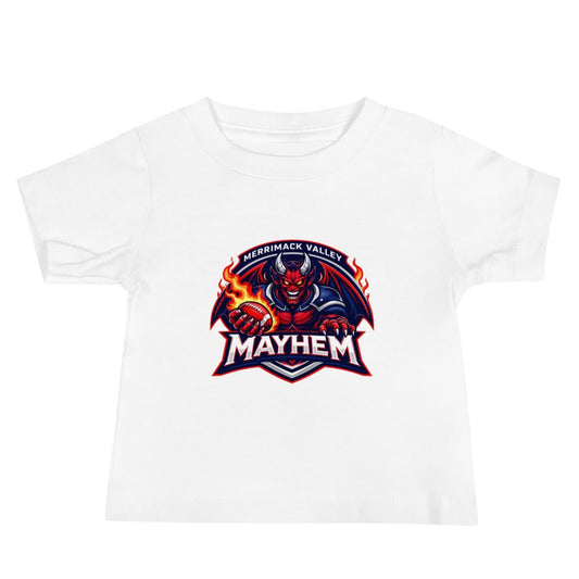 Performance | Baby T-Shirt | Merrimack Valley Mayhem | Overlord Crest Logo