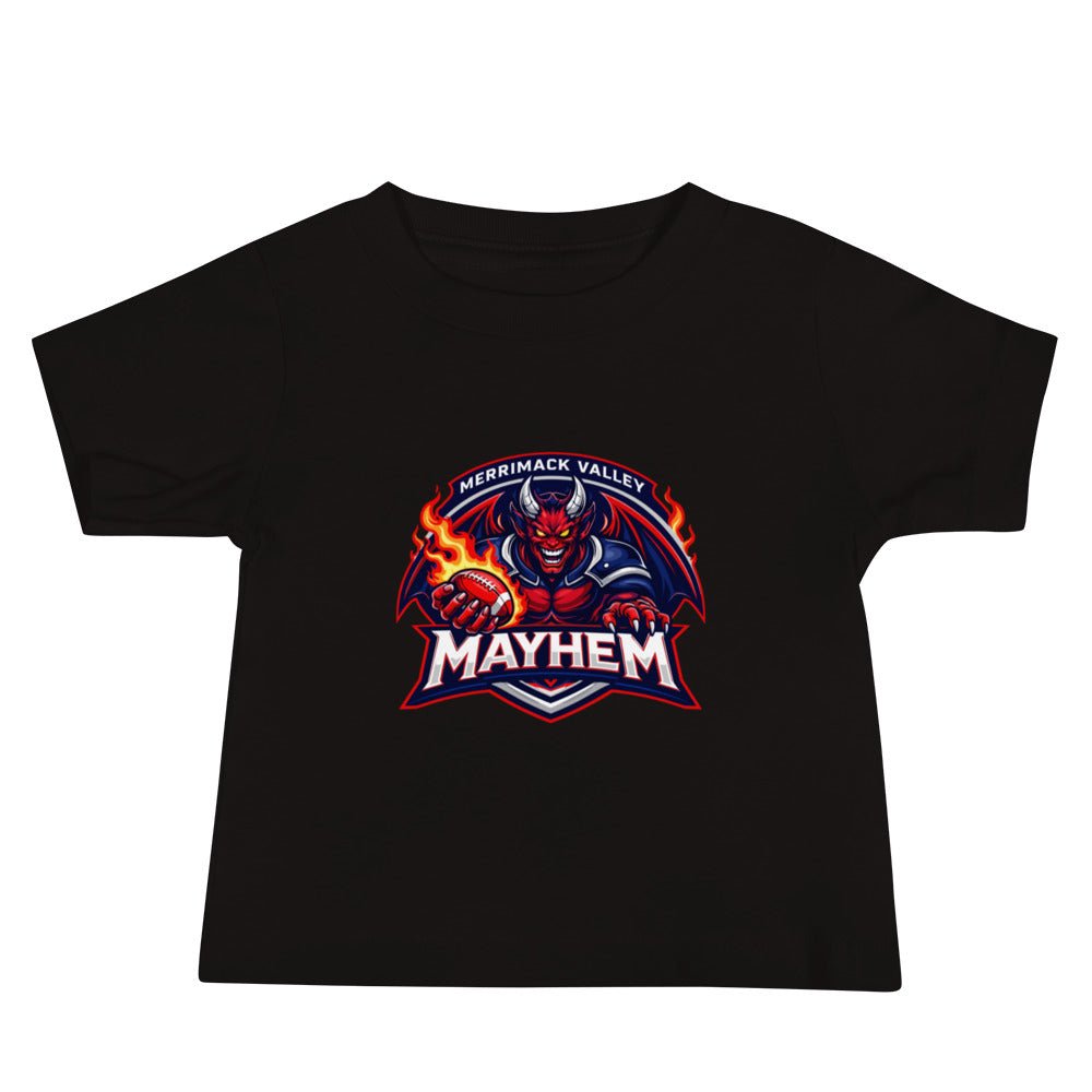 Performance | Baby T-Shirt | Merrimack Valley Mayhem | Overlord Crest Logo