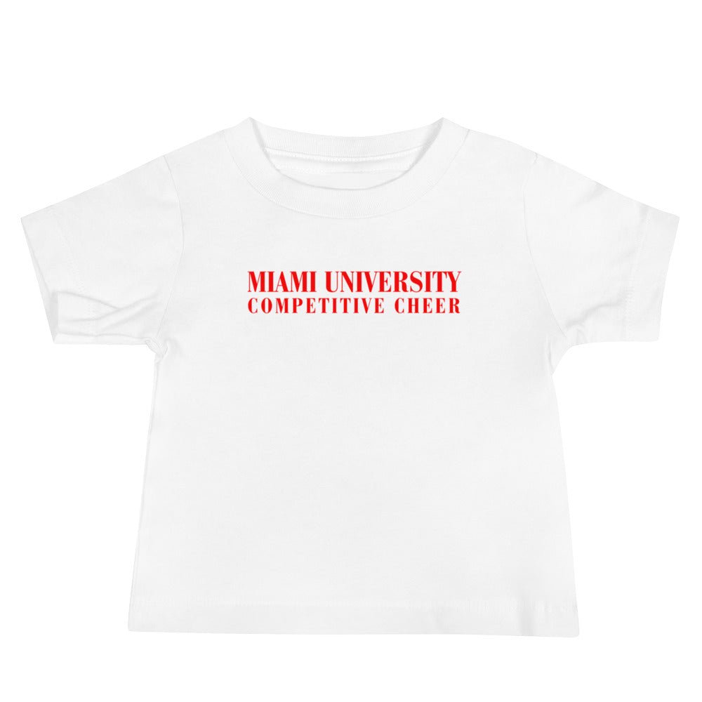 Performance | Baby T-Shirt | Miami University Competitive Cheer Team