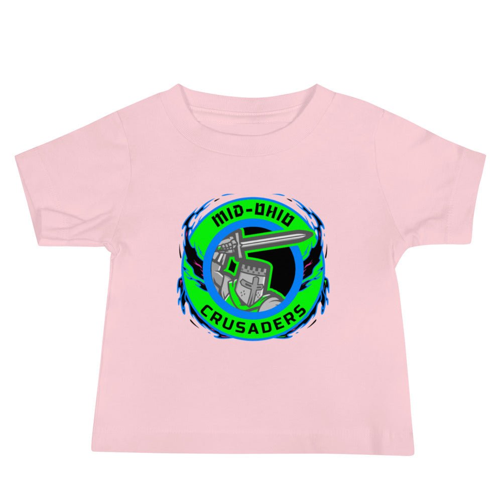 Performance | Baby T-Shirt | Mid Ohio Crusaders | Badge Logo