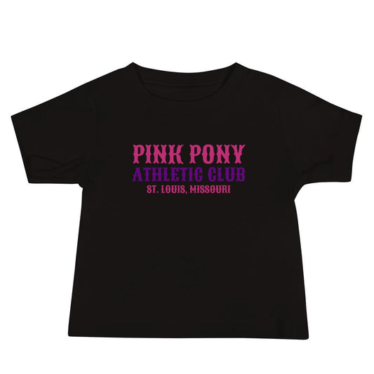Performance | Baby T-Shirt | Pink Pony Athletic Club | Athletic Wordmark Logo