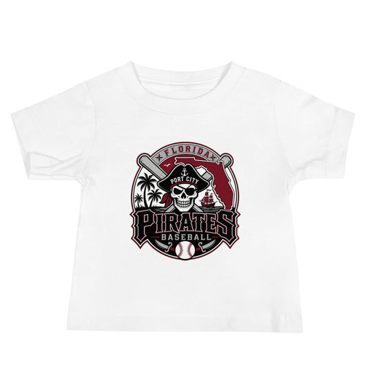 Performance | Baby T-Shirt | Port City Pirates | Emblem Logo