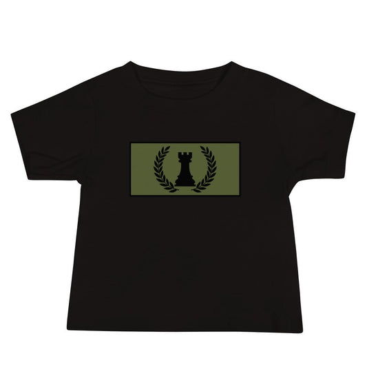Performance | Baby T-Shirt | Rook Defense Solutions | Apex Castle Logo