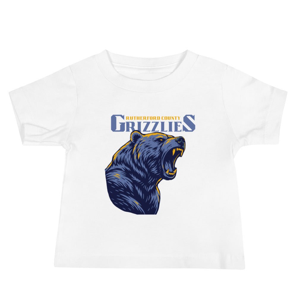 Performance | Baby T-Shirt | Rutherford County Grizzlies Football | Big Grizzlies Logo
