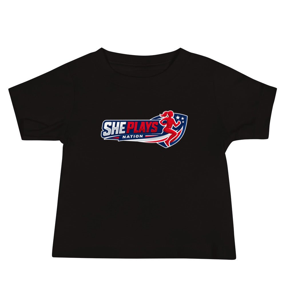 Performance | Baby T-Shirt | She Plays Nation | Crest Logo