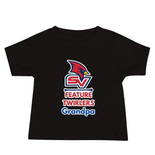 Performance | Baby T-Shirt | SVSU Feature twirlers | Grandpa Logo
