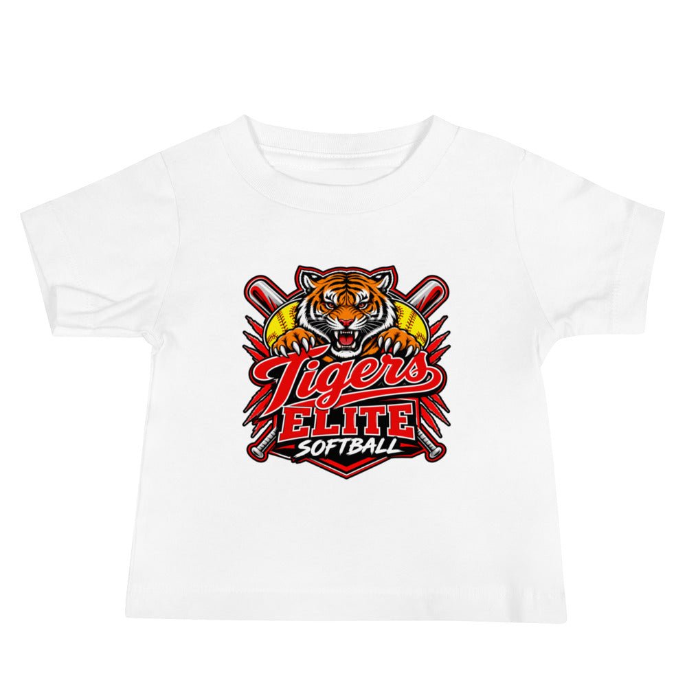 Performance | Baby T-Shirt | Tigers Elite Softball | Emblem Logo