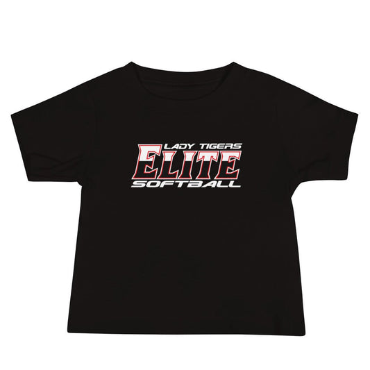 Performance | Baby T-Shirt | Tigers Elite Softball | Modern Script Logo