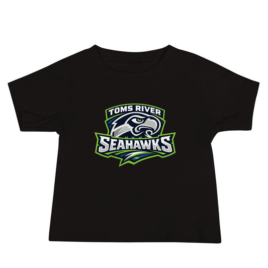 Performance | Baby T-Shirt | Toms River Seahawks | Mascot Script Logo