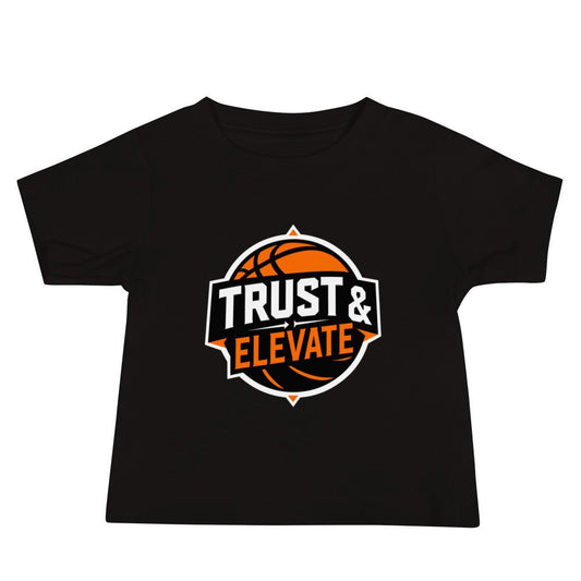 Performance | Baby T-Shirt | Trust & Elevate | Athletic Logo