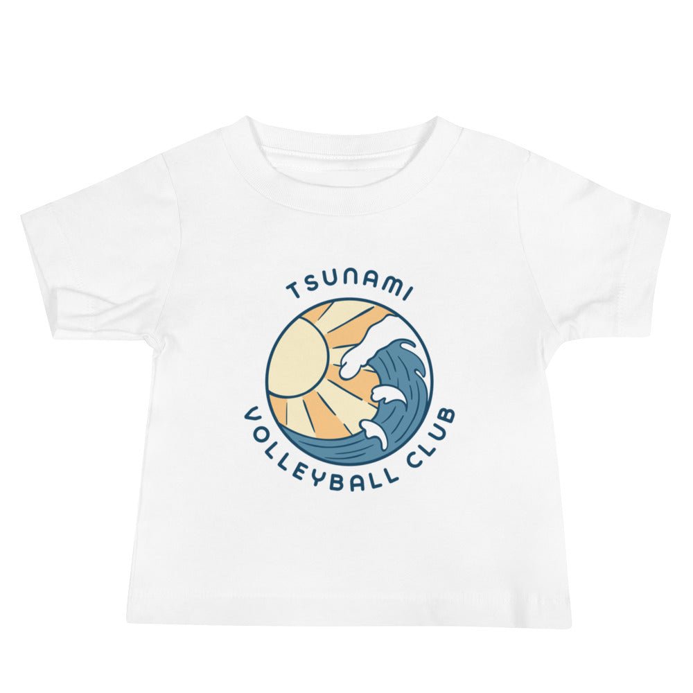 Performance | Baby T-Shirt | Tsunami Volleyball Club | Emblem Logo