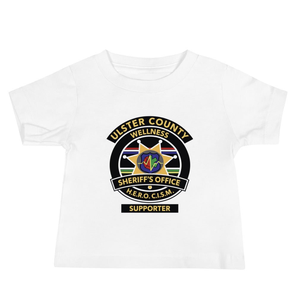 Performance | Baby T-Shirt | Ulster County Sheriff's Office Wellness Division | Badge Logo
