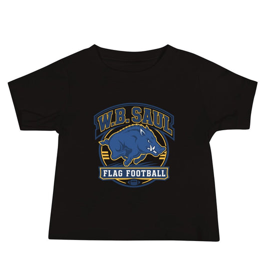 Performance | Baby T-Shirt | W.B.Saul Razorbacks | Emblem Logo