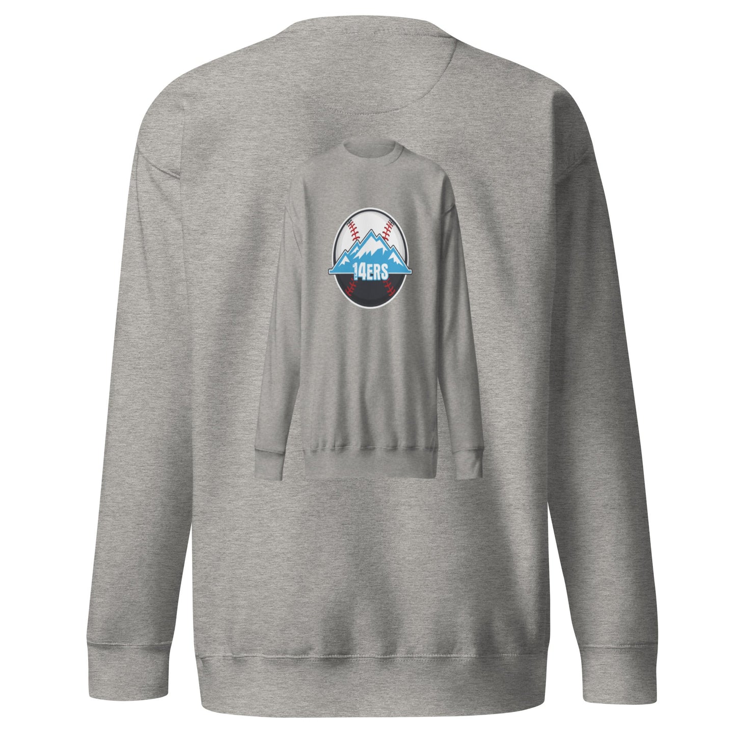 Performance | Crewneck | 14ers Baseball | Athletics Logo
