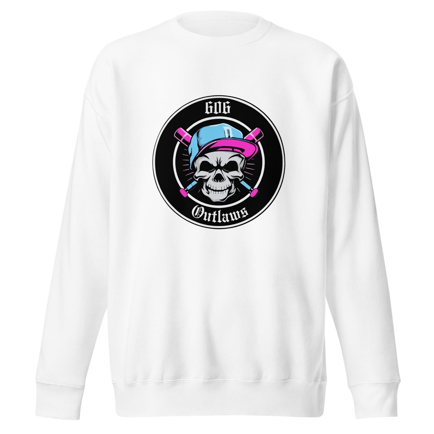 Performance | Crewneck | 606 Outlaws Baseball | Badge Logo