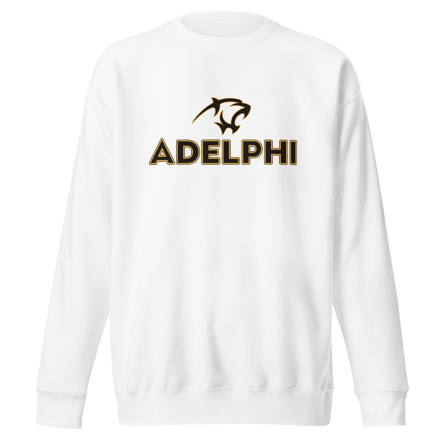 Performance | Crewneck | Adelphi Womens Soccer | Apex Panther Logo