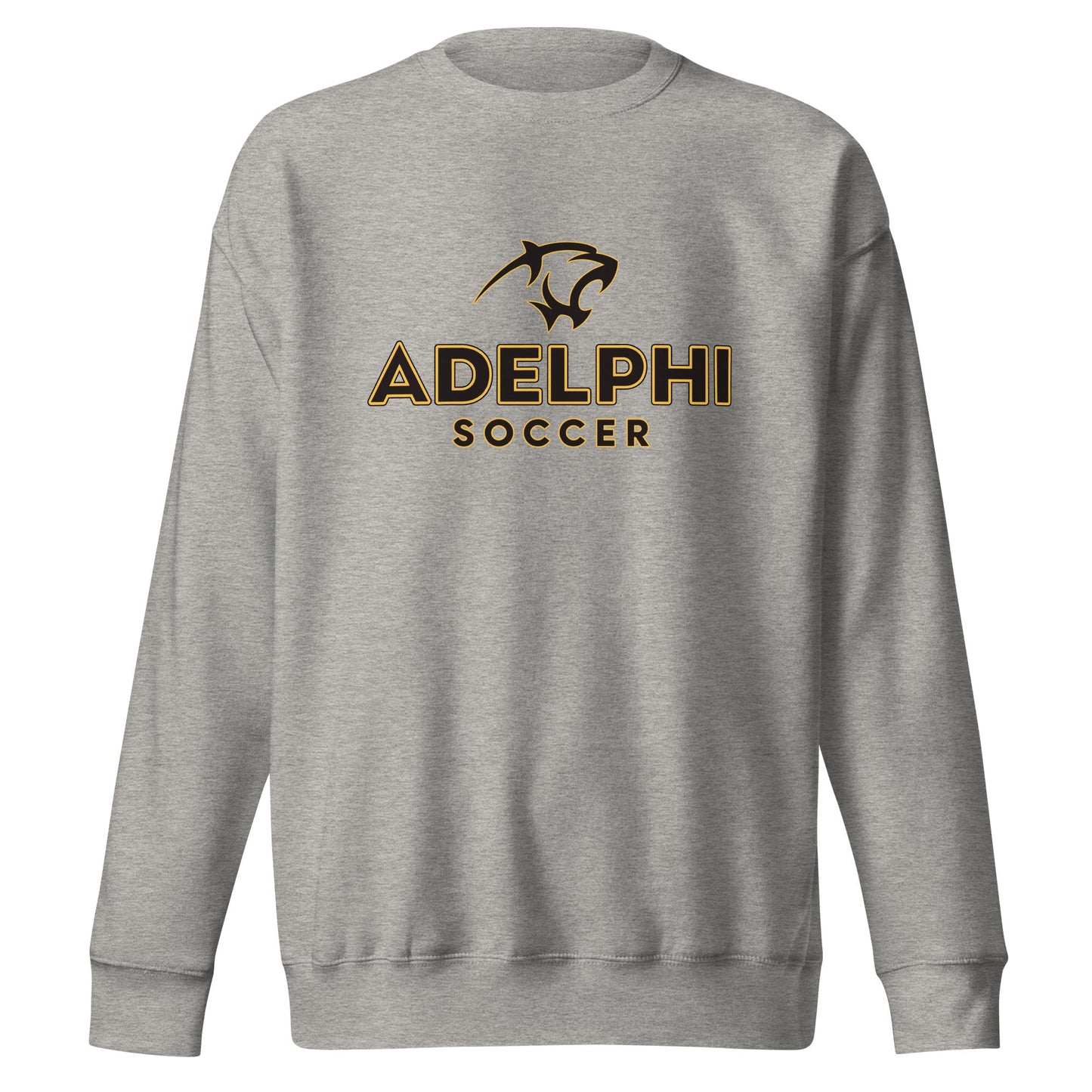 Performance | Crewneck | Adelphi Womens Soccer | Vanguard Mark Logo