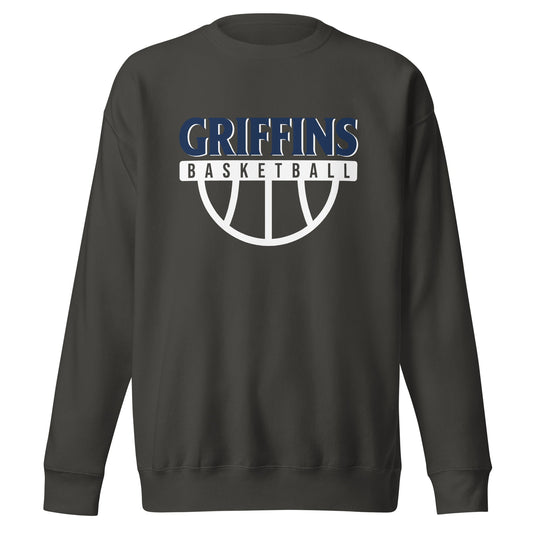 Performance | Crewneck | Arma Dei Academy Basketball | Griffins Basketball Logo
